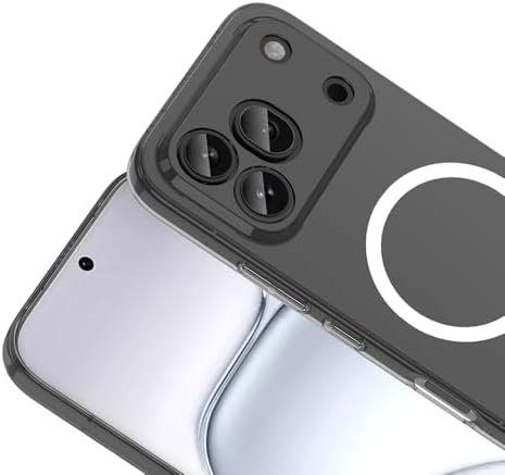 Honor 600 Pro İçin Kamera Korumalı Manyetik Şarj Özellikli Şeffaf Demy Sert PC Kapak