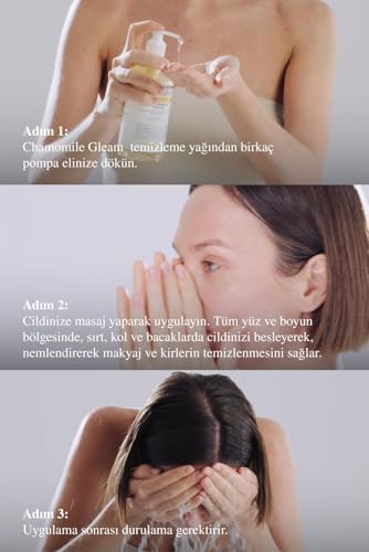Chamomile Moisturizing -up and Body Cleansing Oil 400ml Temizleme Yağı