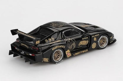 Sunrich MGT01101-R MINI GT 1/64 Mazda RX-7LB-Süper Siluet FD-NILES (Sağ Saplı) Bitmiş Ürün