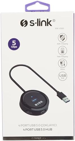 SW-U300 4 Port Usb 3.0 Gri Usb Hub