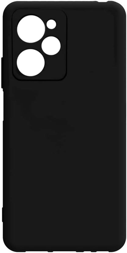 Spia Xiaomi Poco X5 Pro ile Uyumlu Kılıf Siyah Yui Silikon Kapak (Xiaomi Poco X5 Pro ile Uyumlu, Siyah)
