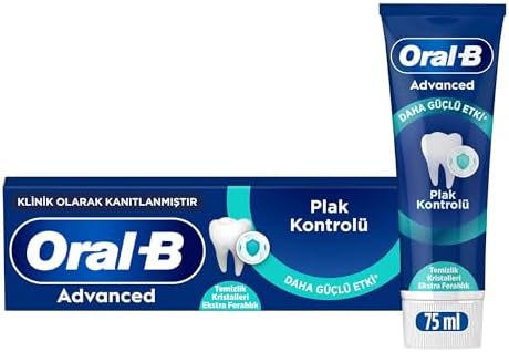 Gelişmiş Plak Kontrol Temizleme Kristalleri Diş Macunu 75ml