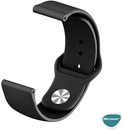 Xiaomi Watch 5 için Silicone Sport Band Siyah
