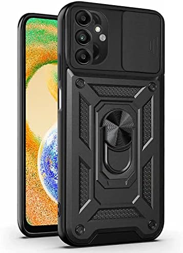Galaxy A04S için Kılıf Impact Resistant Siyah [Galaxy A04S ile Uyumlu Kılıf - Siyah]