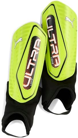 ULTRA Light Ankle Unisex Yetişkin Dirseklik, Lime Squeeze-PUMA Black, S
