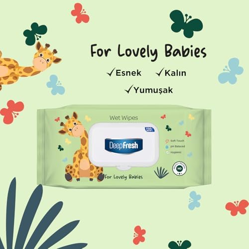 Islak Mendil Lovely Babies Zürafa 120 Yaprak