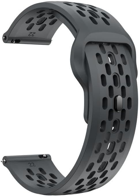 ile Uyumlu Air Loop 22mm Kordon GT6/GT6 Pro/GT5/GT5 Pro/GT4/GT3/GT3 Pro/GT2/GT2 Pro 46mm için Pin-and-Tuck Toka GT6 Pro Kordon Yumuşak Doku Nefes Alabilen Delikli GT6 Kordonu