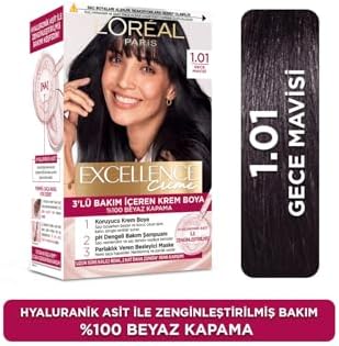 Creme 1.01 Derin Gece Mavisi Saç Boyası