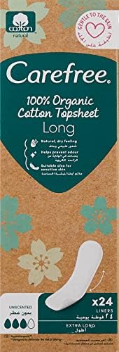 Carefree Organic Uzun 24'lü Günlük Ped