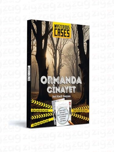 Cases Ormanda Cinayet, Seri Katil Dosyası, Dedektif Kutu Oyunu, Cinayet Gizemi Temalı, 16+ Yaş, 1-5 Oyuncu