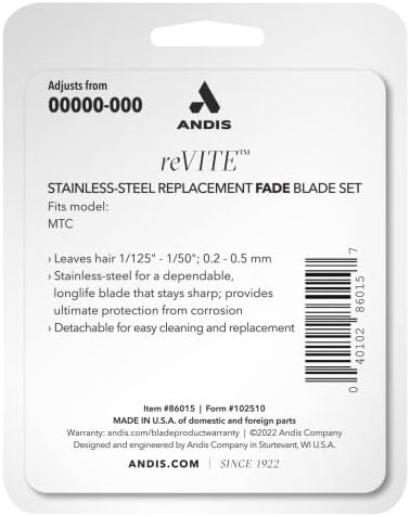 86015 reVITE Fade Yedek Paslanmaz Çelik Bıçak