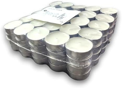 100 Tealight Mum Kokusuz Ev Tatil Parti Dekoru GLIMMA