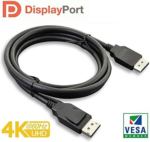 DP 1.2 VESA Sertifikalı Displayport Kablo 4K@60Hz, 2K@165Hz, 1080P@240Hz, 1080P@165HZ, 1080P@144Hz - 1.8m (ENTDP1218)