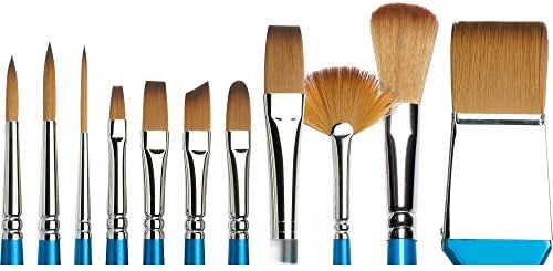 Winsor & Newton Cotman Seri 111 Kısa Saplı Sentetik Yuvarlak Fırça, N: 8