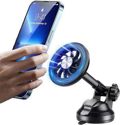 iphone 11 12 13 14 15 Pro Max Mıknatıslı Cama Gögse Yapışan Uzayan Oto Telefon Tutucu Stand Vantuzlu 360 yuvarlak halka hediye