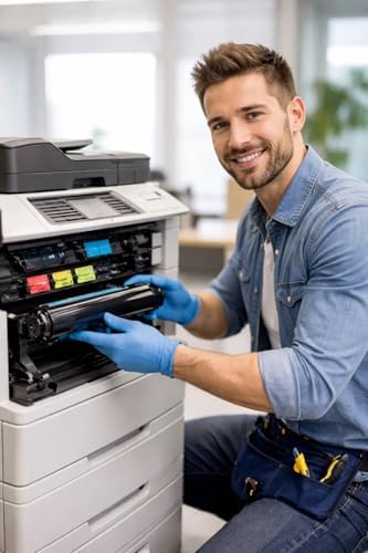 HP CF283A ve CRG-137/337/537/737 Uyumlu Muadil Toner, Yüksek Baskı Kalitesi, Uzun Ömürlü, Lazer Yazıcı Kartuşu, Ev ve Ofis Kullanımı İçin, Profesyonel Kalite (Siyah)
