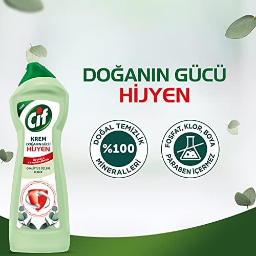 Krem Doğanın Gücü Hijyen Yüzey Temizleyici (1 x 675 mL)