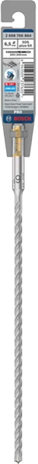 1x PRO SDS plus-5X Kırıcı Delici Delme Ucu (Donatılı Beton, Beton, Ø 6,50 mm, Professional Aksesuar Kırıcı Delici)