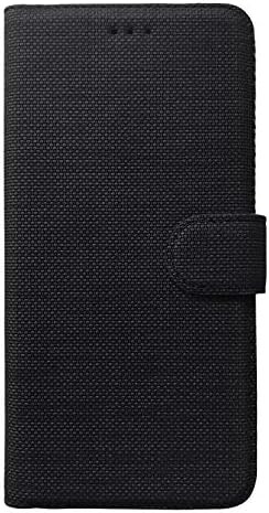 Apple iPhone 6S için Kılıf Fabric Book Wallet Siyah [iPhone 6S ile Uyumlu Kılıf - Siyah]