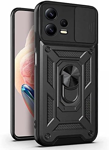 Xiaomi Poco X5 5G için Kılıf Impact Resistant Siyah [Poco X5 5G ile Uyumlu Kılıf - Siyah]