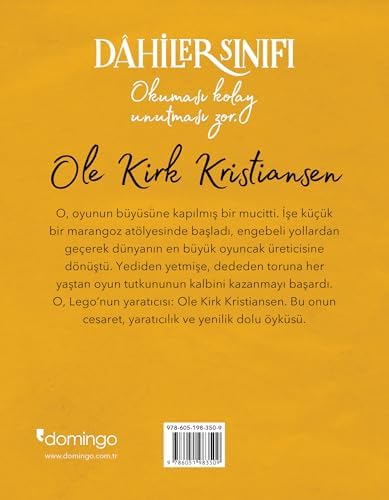 Dahiler Sınıfı - Ole Kirk Kristiansen - LEGO’nun Yaratıcısı