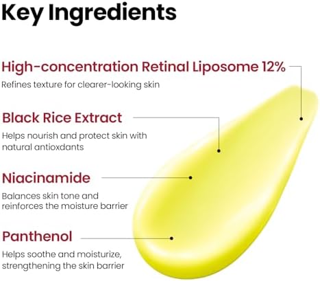 KSecret Seoul 1988 Advanced Shot Retinal Liposome Yüzde On İki ve Rice