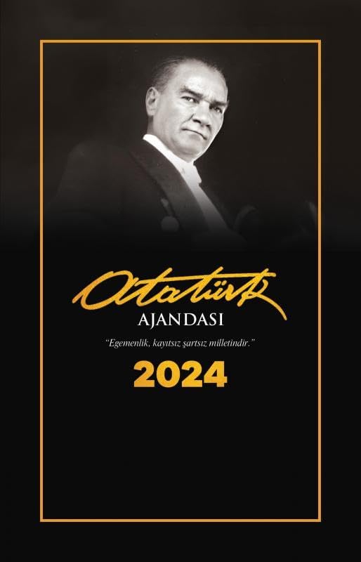 Gazi Paşa 2024 Atatürk Ajandası, 13.5x21cm