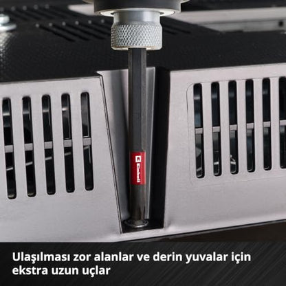 Orijinal M-CASE 38-Parça Darbeye Dayanıklı Uç Seti (25 mm, 50 mm Ve 90 mm Uçlar, Altıgen Lokmalar, 60 mm Uç Tutucu, Saklama Kutusu Dahil) - 49109250