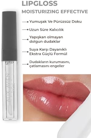Uzun Süre Kalıcı Yapışkan His Bırakmayan Nemlendirici Dudak Parlatıcısı - Lipgloss 07 Glossy Purity