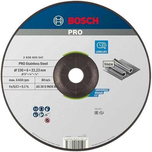 Professional 2608600541 Schleifzubehör Schruppsch.230 x 6 mm F.INO x