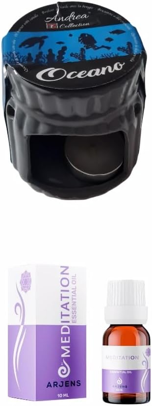 3 lü set Seramik Buhardanlık Seti Meditasyon-Plates-Yoga Seti - Seramik Yağdanlık + Aroma Terapi Oil + Dekoratif Mum - Rahatlatıcı Ortam Aksesuarı