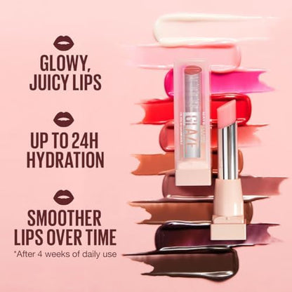 New York Lifter Glaze Shea Yağı ve Hyalüronik Asit içeren Renkli Dudak Balmı - 03 Rose Bite