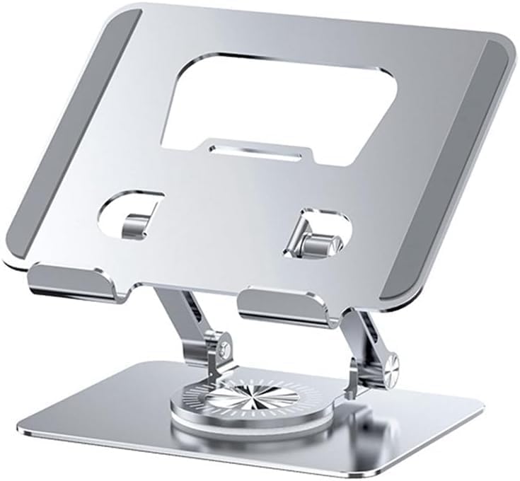 Notebook ve Laptop Uyumlu 360 Derece Dönen Stand, Ayarlanabilir Laptop Tutucu, Sağlam Tabanlı, Yüksekliği Ayarlanabilir Tutucu, Notebook Stant 747