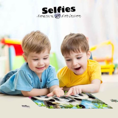 3D - Peluş ve Selfie 48 Parça Puzzle