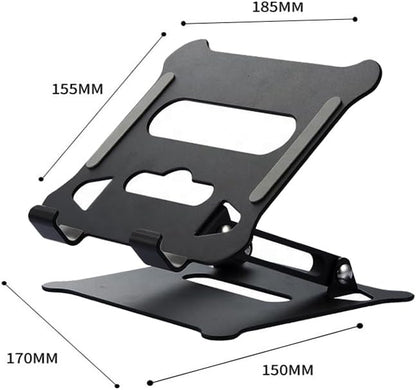 Ayarlanabilir Katlanabilir Tablet Standı 370g | Paslanmaz Çelik Tablet Tutucu, Açı Ayarlı, Portatif Masaüstü Tablet Standı, Sadece iPad ile Uyumlu Stant | Z19