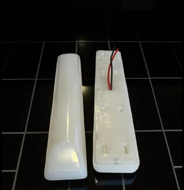 10'lu Paket 12V Tente Led Aydınlatma Armatür 20cm-oval Taban-gün Işığı 3000k