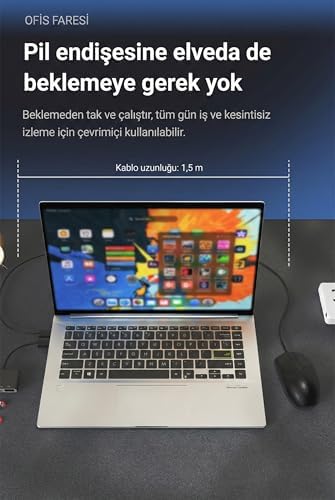 Kablolu Ofis Mouse 1000 DPI Optik Sensör 78g Hafif Ergonomik Tasarım Sessiz Tıklama USB Bağlantı ABS Gövde Dayanıklı Bilgisayar Laptop Uyumlu Siyah Fare | NJ01