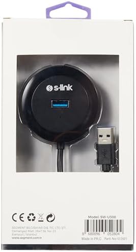 SW-U300 4 Port Usb 3.0 Gri Usb Hub