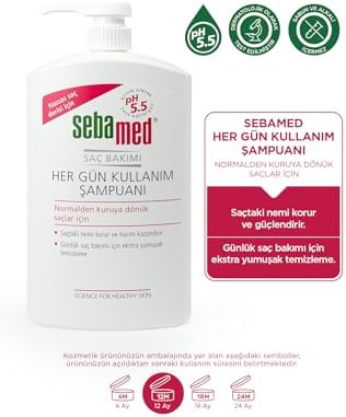 Besleyici Onarıcı Kuru ve Hassas Saç Tipine Özel Her Gün Kullanım Günlük Saç Bakım Şampuanı 1000ml