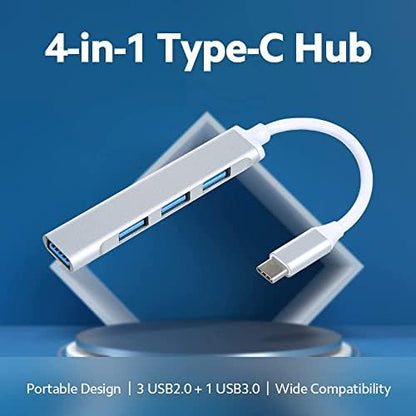 Type-c Usb 3.1 Den 4 Adet Usb 3.0 Hub Usb Çoğaltıcı Otg Çoğaltıcı Adaptörü