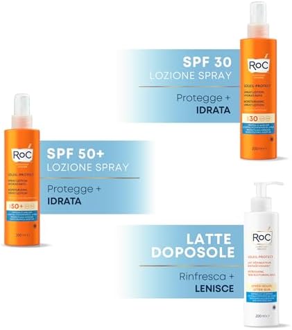 RoC Soleil-Protect Nemlendirici Vücut Güneş Kremi Spf50 200 Ml