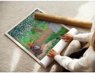 Fark Tanıtım Monet Çerçevesiz Poster, Modern Dekoratif Çerçevesiz Poster, Tablo, Monet-12, 21 x 30