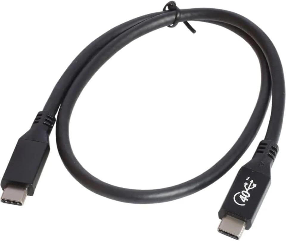 ilka08 40GBPS 240W 4.0 Thunderbolt Type-C To Type-C Şarj, Data 1 Metre