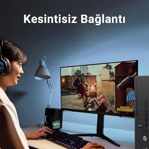 300 Mbps 2.4Ghz/6Ghz Dual Band Alıcı Verici USB WiFi 6 Adaptör
