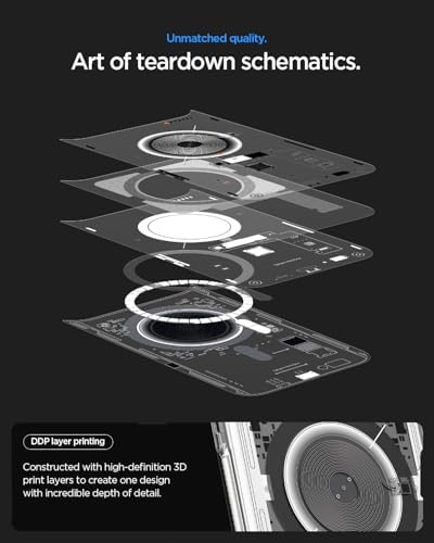 Air ile Uyumlu ince MagSafe Kılıf Ultra Hybrid Sararmaya Dayanıklı DuraClear™ Hava Kanalı Teknolojisi™ Askeri Sınıf Koruma MagFit Neo One Tasarım Kapak - ACS10059