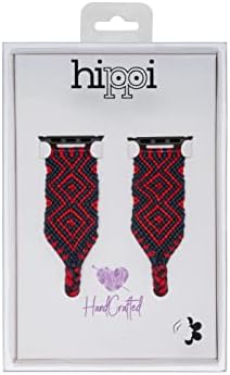 Hippi Natural Black 42-44-45-49 mm Smart Watch Braided Band