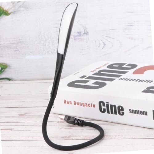 USB Girişli 14 Ledli 3 Kademeli Dokunmatik MasaKitap Okuma Lambası Ledi Siyah