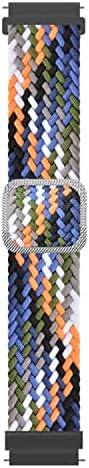 Galaxy Watch 3 45mm için Kordon Braided Loop Band Renkli