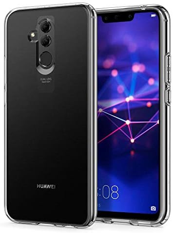 Mate 20 Lite ile Uyumlu Kılıf Şeffaf Silikon Kamera Koruma