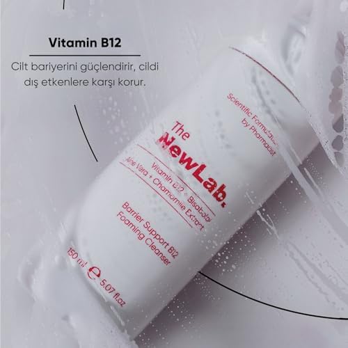 The NewLab. Bariyer Güçlendirici & Onarıcı B12 Yüz Serumu Ceramide Complex + Bisabolol 30 ml